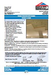 Promat UK Ltd. Promat insulated soffit boards. Promat TL board. Product sheet 1