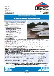 Whitesales. Whitesales rooflights and curbs. EM-dome polycarbonate rooflights and curbs. Product sheet 1