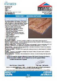 Kronospan Ltd. Kronospan OSB/3 board. Product sheet 1
