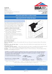 Icopal Ltd. Xtra-load damp-proof course systems. Xtra-load elite dpc system for walls. Product sheet 1