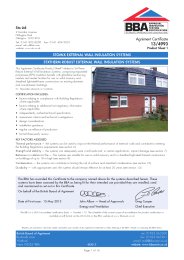 Sto Ltd. Stomix external wall insulation systems. StxTherm robust external wall insulation systems. Product sheet 1