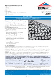 ACE Geosynthetics Enterprise Co Ltd. ACE Geosynthetics. ACEGrid ...
