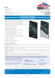 IKO plc. Hyload tanking membranes. Hyload 3100 and 3100HD. Product sheet 1