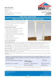 Epwin Group Ltd. Epwin cavity closer systems. Winfit cavity closer ...