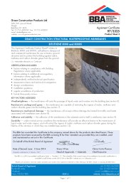 Grace Construction Products Ltd. Grace Construction structural ...