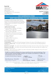 Flex-R Ltd. Flex-R waterproofing systems. DuoPly fleece reinforced EPDM ...