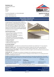 Xtratherm Ltd. Xtratherm Xtroliner (XO). Xtroliner soffit plus. Product sheet 3