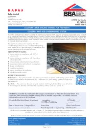 Colas Limited. Colstrips crack sealing systems for highways. Colstrips anti-skid overbanding system. Product sheet 1