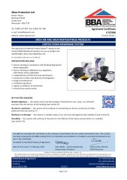 Obex Protection Ltd. Obex air and weathertightness products. Cortex EPDM membrane system. Product sheet 1