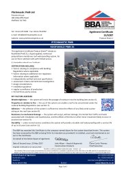 Pitchmastic PmB Ltd. Pitchmastic PmB. Roofshield PmB 25. Product sheet 1