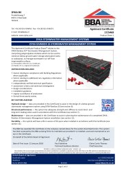 DYKA BV. DYKA stormwater management systems. DYKA Rainbox 3S stormwater management system. Product sheet 1
