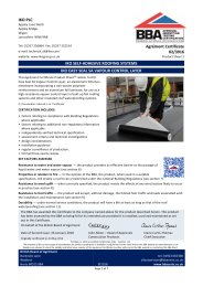 IKO PLC. IKO self-adhesive roofing systems. IKO easy SA vapour control layer. Product sheet 2