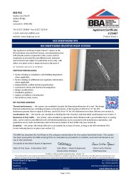 IKO PLC. IKO enertherm XPS. IKO enertherm inverted system. Product sheet 2