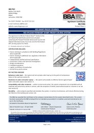 IKO PLC. IKO damp proof courses. Hyload Permabit damp-proof course system. Product sheet 1