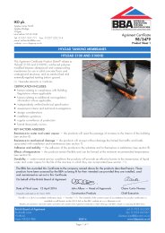 IKO plc. Hyload tanking membranes. Hyload 3100 and 3100HD. Product sheet 1