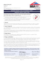 Munster Joinery Ltd. Enhanced security to PAS 24 for Product sheet 2. Cairnsville vertical slider system