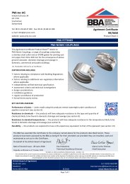 PMJ-tec AG. PMJ fittings. PMJ Nomic couplings. Product sheet 1