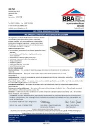 IKO Plc. IKO total roofing systems. IKO Safestick prevent waterproofing system. Product sheet 1