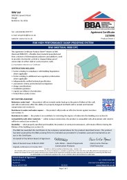 RIW Ltd. RIW high performance damp-proofing system. RIW Sheetseal 9000 ...