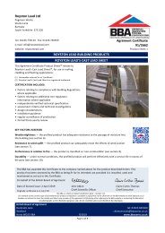Royston Lead Ltd. Royston Lead Building Products. Royston Lead's cast lead sheet. Product Sheet 1