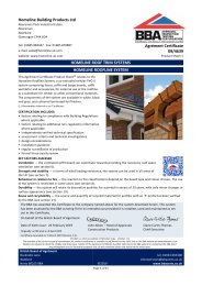 Homeline Building Products Ltd. Homeline roof trim systems. Homeline roofline system. Product sheet 1