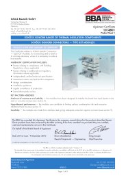 Schöck Bauteile GmbH. Schöck Isokorb range of thermal insulation components. Schöck Isokorb connectors - type KST modules. Product sheet 1