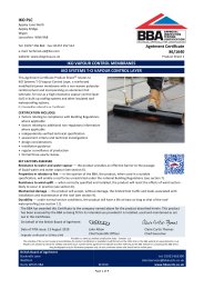 IKO PLC. IKO vapour control membranes. IKO systems T-O vapour control layer. Product sheet 1