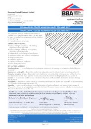 Euramax Coated Products Limited. Euramax coil-coated aluminium alloy coil and sheet. Euramax PVF2-coated aluminium alloy coil and sheet. Product sheet 2
