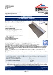 Foliarex SP. z o.o. Foliarex underlays. Strotex breathable membranes for use in warm non-ventilated and cold ventilated roofs. Product sheet 1