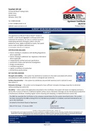 SureSet UK Ltd. Sureset resin bound surfacing. Sureset. Product sheet 1