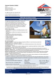 Innovare Systems Ltd. Innovare building systems. Innovare i-SIP building system. Product sheet 1