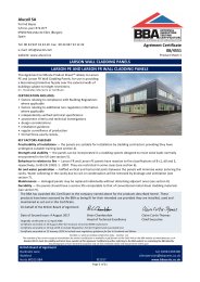 Alucoil SA. Larson wall cladding panels. Larson PE and Larson FR wall cladding panels. Product sheet 1