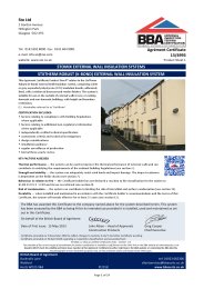 Sto Ltd. Stomix external wall insulation systems. StxTherm robust (K-bond) external wall insulation system. Product sheet 1