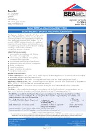 Baumit Ltd. Baumit external wall insulation systems. Baumit EPS/XS022 external wall insulation systems. Product sheet 1