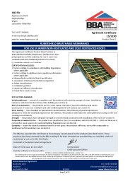IKO PLC. Rubershield breathable membranes. For use in warm non-ventilated and cold ventilated roofs. Product sheet 1