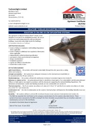 Techcomlight Ltd. Solatube tubular daylighting systems. Solatube 25cm and 35cm daylighting systems. Product sheet 1