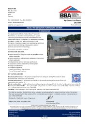 Jackon AS. Insulated Concrete Formwork. Thermomur. Product sheet 1