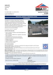 Jackon AS. Insulated Concrete Formwork. Thermomur. Product sheet 1