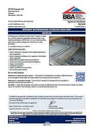 CETCO Europe Ltd. Bentonite waterproofing system for structures. Voltex DS. Product sheet 3