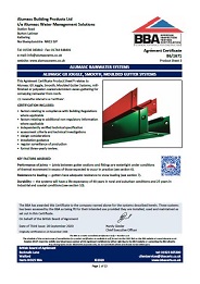 Alumasc Exterior Building Products Ltd t/a Alumasc Water Management Solutions. Alumasc rainwater systems. Alumasc GX Joggle, smooth, moulded gutter systems. Product sheet 3