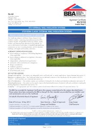 Sto Ltd. Sto external wall insulation systems. Stotherm Classic external wall insulation systems. Product sheet 1