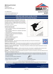 BMI Group UK Ltd. Xtra-load damp-proof course systems. Xtra-load elite DPC system for walls. Product sheet 1