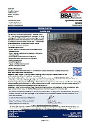 Isola AS. System Platon. Platon P20. Product sheet 2