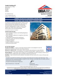 Cembrit Holding A/S. Cembrit decorative rainscreen cladding panel ...