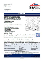 Cembrit Holdings A/S. Cembrit slates. Zeeland slates. Product sheet 2