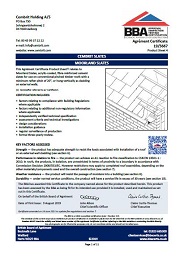 Cembrit Holdings A/S. Cembrit slates. Moorland slates. Product sheet 4