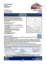 Cembrit Holdings A/S. Cembrit slates. Moorland slates. Product sheet 4