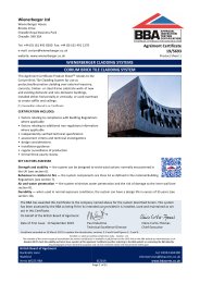 Wienerberger Ltd. Wienerberger cladding systems. Corium brick tiles cladding system. Product sheet 1