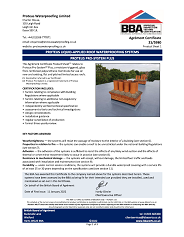 Proteus Waterproofing Limited. Proteus liquid-applied roof waterproofing systems. Proteus Pro-system plus. Product sheet 1