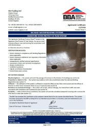 SIG Trading Ltd. SIG roof waterproofing systems. Signature ultra protect 25 year system. Product sheet 2